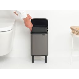 Brabantia Bo kosz na śmieci 4 l platynowy 227127