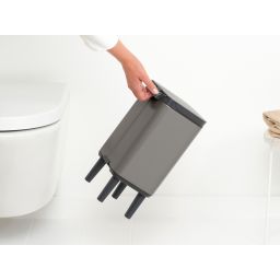 Brabantia Bo kosz na śmieci 4 l platynowy 227127