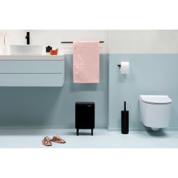 Brabantia Bo kosz na śmieci 7 l czarny mat 227141