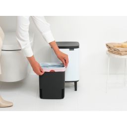 Brabantia Bo kosz na śmieci 7 l biały 227165
