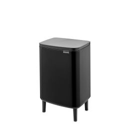 Brabantia Bo kosz na śmieci 12 l czarny mat 227226