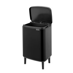 Brabantia Bo kosz na śmieci 12 l czarny mat 227226