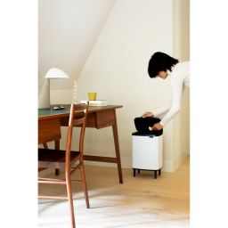 Brabantia Bo kosz na śmieci 12 l biały 227240
