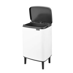 Brabantia Bo kosz na śmieci 12 l biały 227240