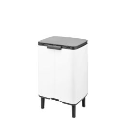 Brabantia Bo kosz na śmieci 12 l biały 227240