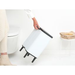 Brabantia Bo kosz na śmieci 12 l biały 227240