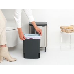 Brabantia Bo kosz na śmieci 12 l stal mat 227264
