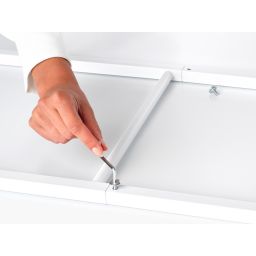 Brabantia wieszak na ręczniki stojący biały 229909