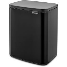 Brabantia Bo kosz na śmieci 12 l czarny mat 230363