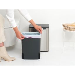 Brabantia Bo kosz na śmieci 12 l stal mat 230486