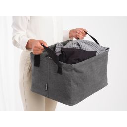Brabantia Foldable Laundry Basket kosz na bieliznę i pranie 35 l szary 232701