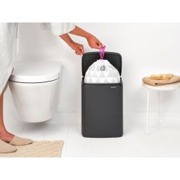 Brabantia Bo kosz na śmieci 12 l czarny 233746