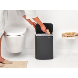 Brabantia Bo kosz na śmieci 12 l czarny 233746