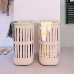 Brabantia Collect-It kosz na bieliznę i pranie 55 l (2 szt) beżowy 247866