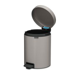 Brabantia NewIcon kosz na śmieci 5 l Soft Grey 252204