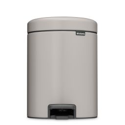 Brabantia NewIcon kosz na śmieci 5 l Soft Grey 252204