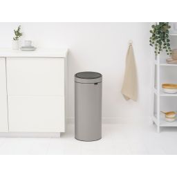 Brabantia Bo Touch Bin kosz na śmieci 30 l Soft Grey 254963