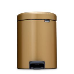 Brabantia NewIcon kosz na śmieci 5 l Warm Brass 255243
