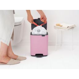 Brabantia Bo kosz na śmieci 7 l Lilac Pink 255366