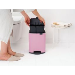 Brabantia Bo kosz na śmieci 7 l Lilac Pink 255366