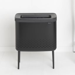 Brabantia Bo kosz na bieliznę i pranie 60 l czarny mat 200526