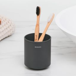 Brabantia MindSet kubek do mycia zębów grafit 303241