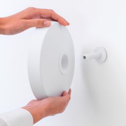 Brabantia MindSet lusterko kosmetyczne 20,4x20,4 cm okrągłe biały 303463