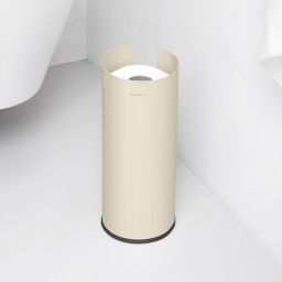 Brabantia ReNew pojemnik na papier toaletowy stojący beżowy/czarny 223266