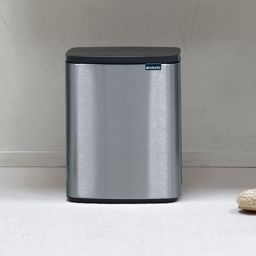 Brabantia Bo kosz na śmieci 12 l stal mat 230486