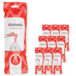 Brabantia PerfectFit worki na śmieci 5 l (200 szt) biały 100314