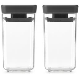 Brabantia Tasty+ zestaw pojemników 2 szt do przechowywania 101137