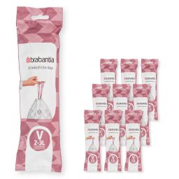 Brabantia PerfectFit worki na śmieci 3 l (200 szt) biały 137686