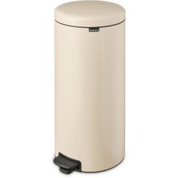 Brabantia NewIcon kosz na śmieci 30 l pedałowy beżowy/czarny 149962