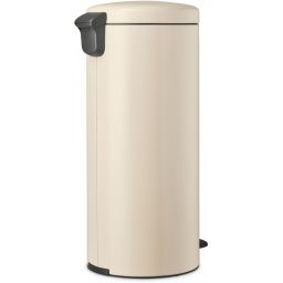 Brabantia NewIcon kosz na śmieci 30 l pedałowy beżowy/czarny 149962