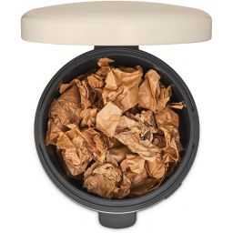 Brabantia NewIcon kosz na śmieci 30 l pedałowy beżowy/czarny 149962