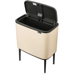 Brabantia Bo Touch Bin kosz na śmieci 36 l beżowy/czarny 201189