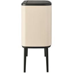 Brabantia Bo Touch Bin kosz na śmieci 33 l do segregacji beżowy/czarny 201608