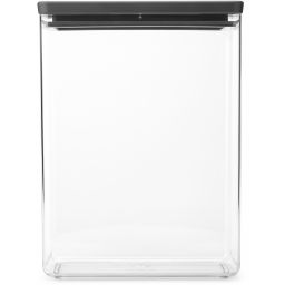 Brabantia Tasty+ pojemnik do przechowywania 22,1x11,1x29,6 cm przezroczysty-czarny 229985