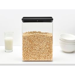 Brabantia Tasty+ pojemnik do przechowywania 22,1x11,1x29,6 cm przezroczysty-czarny 229985