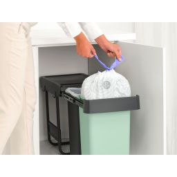 Brabantia Sort & Go sortownik na odpady 2 l czarny 232503
