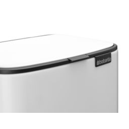 Brabantia Bo kosz na śmieci 7 l biały 236884