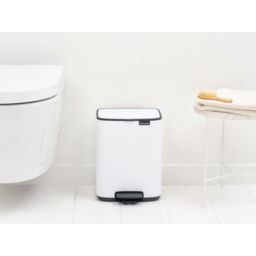 Brabantia Bo kosz na śmieci 7 l biały 236884