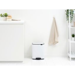 Brabantia Bo kosz na śmieci 12 l biały