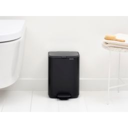 Brabantia Bo kosz na śmieci 4 l czarny 237805