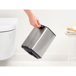 Brabantia Bo kosz na śmieci 4 l stal 237843