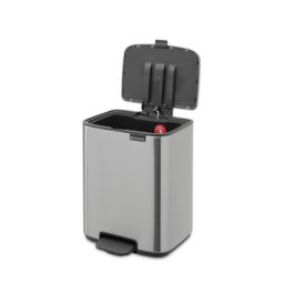 Brabantia Bo kosz na śmieci 7 l stal 237942