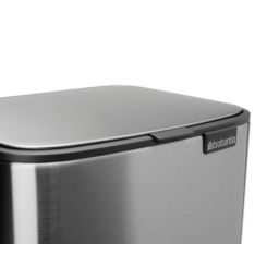 Brabantia Bo kosz na śmieci 7 l stal 237942