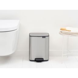 Brabantia Bo kosz na śmieci 7 l stal 237942