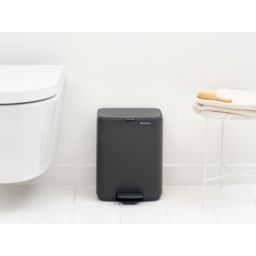 Brabantia Bo kosz na śmieci 7 l szary 237980