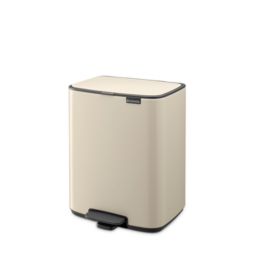 Brabantia Bo kosz na śmieci 12 l beżowy 238024